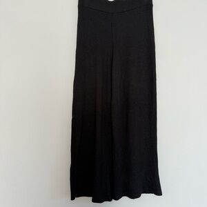 Bershka Ribbed wide leg comfy pants Size: S